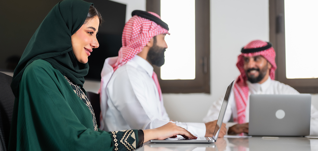 Confident-Saudi-Business-Team-Setting-Together